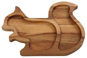 Πλατώ Σερβιρίσματος 2 Θέσεων KOP118 28x20,5x2cm Natural Espiel Wood