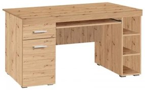 ΓΡΑΦΕΙΟ ALFA ARTISAN OAK 145x65,5x75,5εκ 11012533