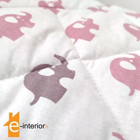 ΚΟΥΒΡ-ΛΙ Κούνιας 110Χ140  Barrus - Pink 5205495279121