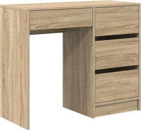 vidaXL Γραφείο Δρύς Sonoma Επεξεργασμένο Ξύλο 90 x 37.5 x 75 εκ