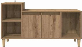 vidaXL Ντουλάπι TV 100 x 35 x 55 εκ Artisan Oak Επεξεργασμένο ξύλο