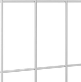 vidaXL Πάνελ Φράχτη Κήπου 12 τμχ. 100 x 30 cm Γαλβανισμένος Χάλυβας