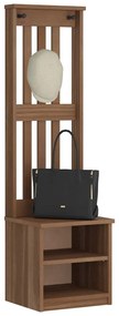 vidaXL Δέντρο χωλ "SANDNES" 45x40x159,5 εκ.Πεύκο μασίφ ξύλο