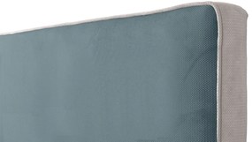 Επενδυμένο Κρεβάτι Ritz-Petrol-150 x 200-Ξύλα Ελάτου