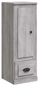 vidaXL Ντουλάπι Γκρι sonoma 36x35,5x103,5 εκ. από Επεξεργασμένο Ξύλο