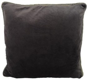 Μαξιλάρι Διακοσμητικό (Με Γέμιση) Nuit 018887 Anthracite 45X45 Βελούδο