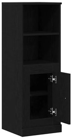 vidaXL Μπουφές Μαύρη Οξυά 36 x 35.5 x 103.5 εκ Επεξεργασμένο ξύλο