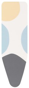 Brabantia 1003420 Κάλυμμα σιδερώστρας 124x38cm, PerfectFlow Spring Bubbles