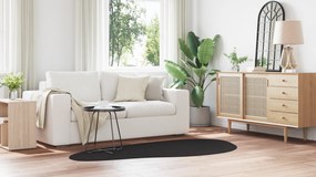 vidaXL Χαλί "HUARTE" Βραχύσωμη Μαλακή και Πλενόμενη Μαύρη 100x200 εκ.