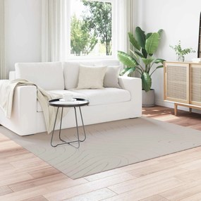 vidaXL Χαλιά χώρου τετράγωνο PALMERAS Κρεμ 200 x 200 cm Πολυεστέρας