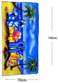 Πετσέτα θαλάσσης 140x70cm - Beach towel