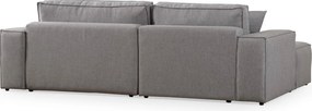 Corner Sofa-Bed Pırlo Corner Left - Light Grey Light Grey