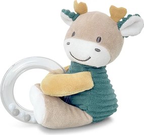 TOY WITH RING DEER BLUE NATURAL