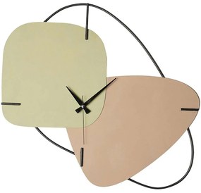 Ρολόι Τοίχου Brazil 902LMN1109 58x55cm Multi Wallity Metal