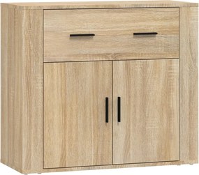 vidaXL Ντουλάπι Sonoma Δρυς 80x33x70 εκ. από Επεξεργασμένο Ξύλο