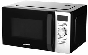 Heinner HMW-D2060BK Φούρνος Μικροκυμάτων 20lt, Μαύρος