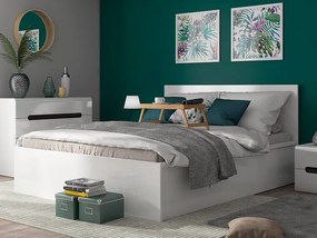 Κρεβάτι Boston DR105, 160x200, Πλαστικοποιημένη μοριοσανίδα,  Τάβλες για Κρεβάτι, 169.2x205x95cm