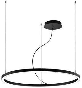 Φωτιστικό Οροφής Led Verdi 4224100 D900 Black Viokef Metal
