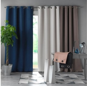 Κουρτίνα blackout Occult Douceur d'intérieur - 135x280cm - Καφέ