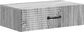 vidaXL Τραπεζάκι Τοίχου 59 x 34,5 x 17 εκ. Επεξεργασμένο Ξύλο
