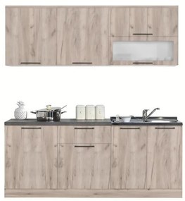 Kitchen Composition Comfort 200 Γκρί Δρύς