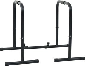 vidaXL Μπάρα Βυθίσεων Μαύρο 116 x 66 x 74,5 εκ