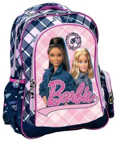 Σχολική Τσάντα Δημοτικού (35x20x46) Gim Barbie Varsity