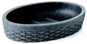 Σαπουνοθήκη Nest 06788.001 14x9cm Grey Polyresin