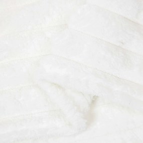 vidaXL Ριχτάρια 6 pcs Λευκό 150 x 130 εκ Μαλλί