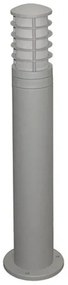 Επιδαπέδιο Φωτιστικό Κολώνα IP44 Ε27 H65cm Lumen-9-71136-Γκρι 9-71136