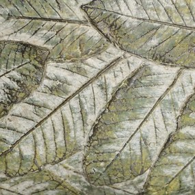 Τσιμεντένιο Κασπώ Αντικέ Leaves 25x13x12εκ