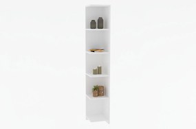 Βιβλιοθήκη Λευκό NOVARAL 25x25x160