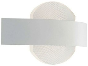 Φωτιστικό Τοίχου - Απλίκα Eternity LED-ETERNITY-AP 10W Led 24x13cm White Luce Ambiente Design Metal