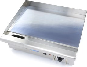 Griddle - Smooth Chrome - 55cm - incl Drip tray