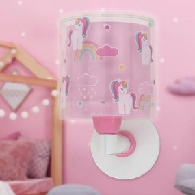 Φωτιστικό Παιδικό Απλίκα Επίτοιχη 20xΗ15cm 1xE27 Ango Unicorns 41599