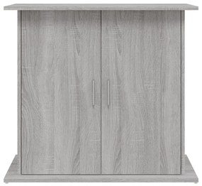 vidaXL Βάση Ενυδρείου Γκρι Sonoma 81x36x73 εκ. από Επεξεργασμένο Ξύλο