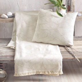 Ριχτάρι Casa Ecru Ρυθμός Four-Seater 180x330cm Cotton-Polyester