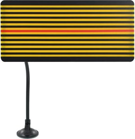 vidaXL Line Board/Πάνελ Αντανάκλασης Επισκευής Βαθουλ. Χωρίς Βαφή LED