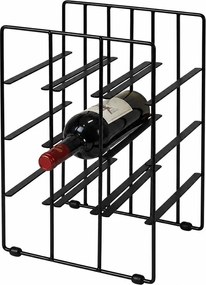 Blomus Pilare μεταλλική κάβα στήλη 9 κρασιών 38Χ28Χ21.5εκ