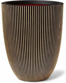 Γλάστρα Capi Europe Χρυσό Πλαστική ύλη