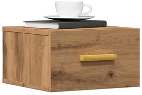 vidaXL Κομοδίνα Επιτοίχια 2 τεμ. Αρτισιανή Δρυς 35 x 35 x 20 εκ.