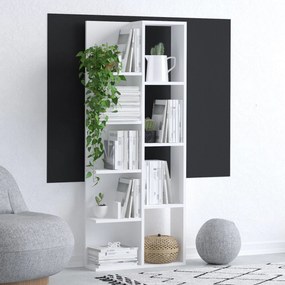 Βιβλιοθήκη Λευκό SAAU 60x18x150