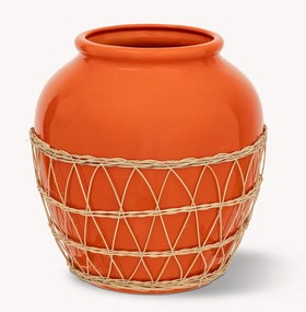 Διακοσμητικό Βάζο (Φ33x33.5) A-S Yucatan 206518 Orange