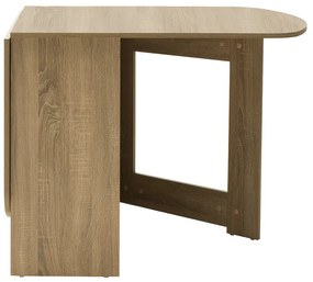 Τραπέζι Nadine pakoworld πολυμορφικό-επεκτεινόμενο χρώμα sonoma 160x80x76.5εκ