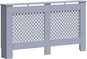 vidaXL Κάλυμμα Καλοριφέρ Ανθρακί 152 x 19 x 81,5 εκ. από MDF