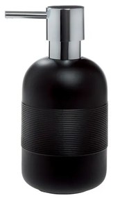 Δοχείο Κρεμοσάπουνου Ceramic Kyoto Black 7.6x16.5 - Spirella