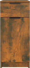 vidaXL Ντουλάπι Γραφείου Καπνιστή Δρυς 33,5x50x75 εκ. Επεξεργ. Ξύλο