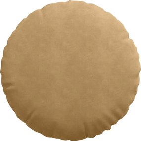 vidaXL Μαξιλάρια καθισμάτων 2 pcs Καφέ Ø60 x 21 εκ Βελούδο