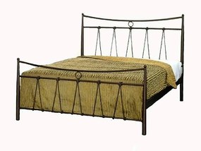 Κρεβάτι Ν31 για στρώμα 140χ190 διπλό με επιλογή χρώματος