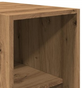 vidaXL Ντουλάπα Αρτισιανή Δρυς 30x50x200εκ από Επεξεργασμένο Ξύλο